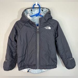 The North Face Perrito Reversible Toddler Jacket Winter Coat Gray Size 18-24 mo